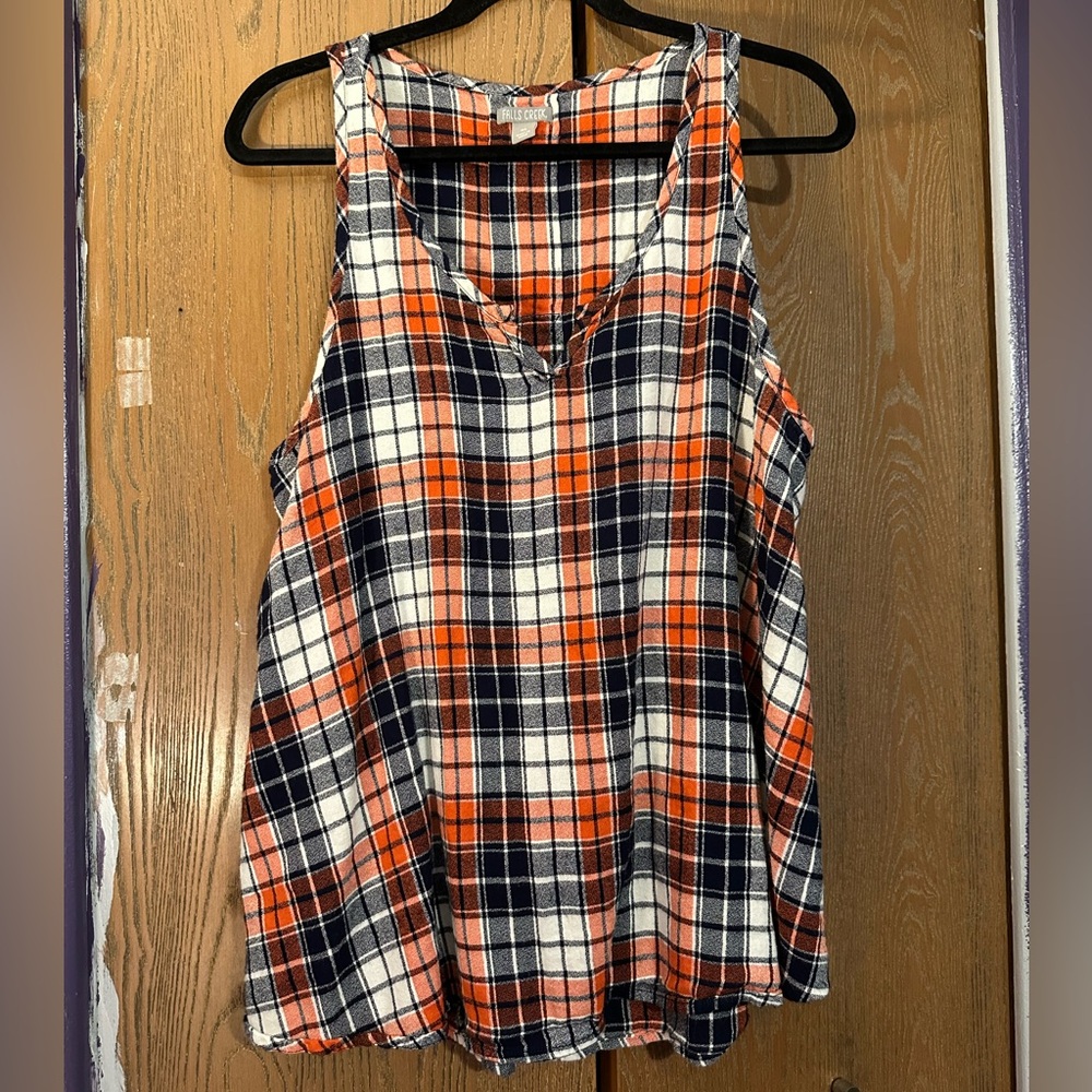 Blue and Orange Tank from Falls Creek